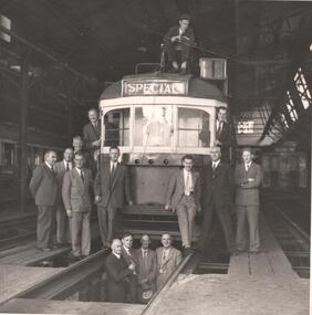 Group photograph of Chief Engineers staff