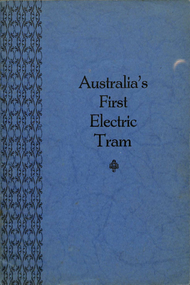 "Australia's first electric tram"