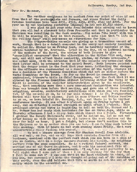 Mr Lewis Russell to Mr. R. A. Spencer
