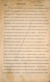 "Draft Wireless Report 28th May 1926"