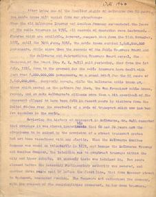 history of the cable tram system until its closure in 1940