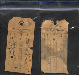 Document - Form/s, Melbourne & Metropolitan Tramways Board (MMTB), 1950's and 1960's