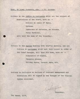 "Memo to Local Managers etc - All systems"