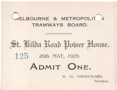"St Kilda Road Power House"