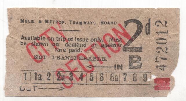 Ticket - 2d