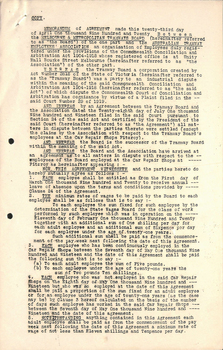 "Memorandum of Agreement ..... between MMTB and the Australian Tramway Employees Association"