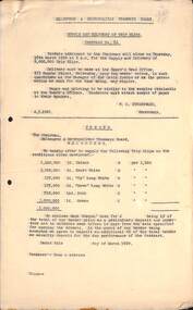 "Supply and Delivery of Trip Slips Contract No. 86 - Tender form"