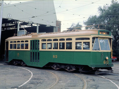 Y1 613 at Hawthorn Tram Depot,