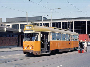PCC 1041 at the Spencer St terminus,
