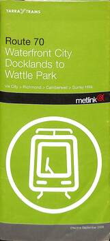 Set of two timetable books - route 70 & 75
