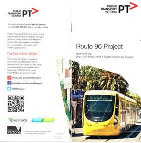 "Route 96 Project", "Route 96 is being upgraded so everyone can catch the tram"