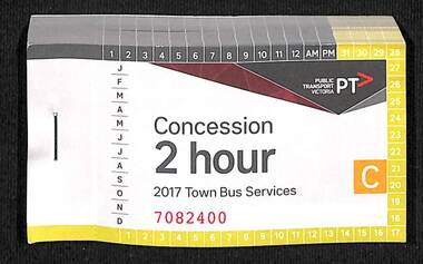 PTV for use in the City or regional bus services