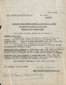 "Combined Public Schools Sports at Melbourne C. Ground & International Pageant at Como Park"