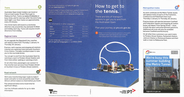"How to get to the tennis"