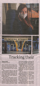 Newspaper, The Age, “Tracking their way through a deserted city”, 21/09/2020 12:00:00 AM