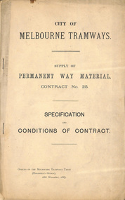 "Supply of Permanent Way Material"