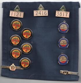 Functional object - Badge/s, PTU - AA Products Sydney, 1980's to mid 1990's?