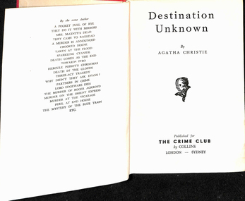 "Destination unknown"