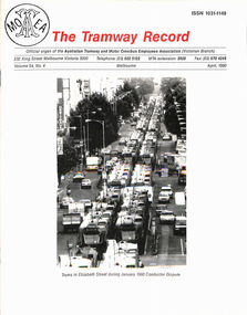 "The Tramway Record - Vol 54, No. 4 April 1990"