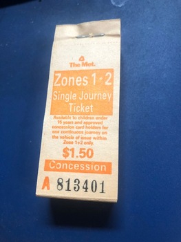 Zones 1+2 single journey, $1.50, Concession,