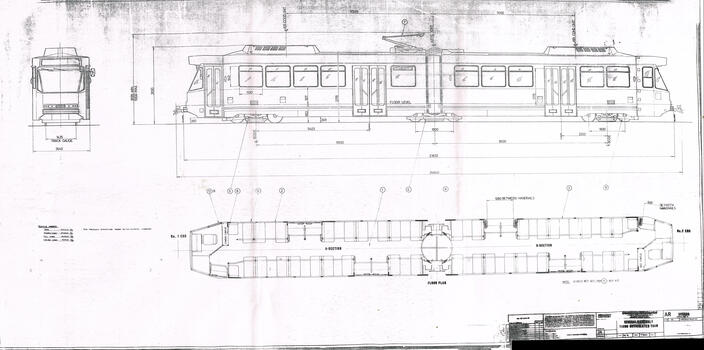 "General Assembly T4000 Articulated Tram"
