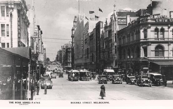 "Bourke Street Melbourne"