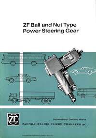 "ZF Ball and nut type power steering gear"
