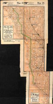 Morgan Street directory - map of VR Trams