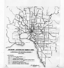 Photograph - Black & White Photograph/s, Melbourne & Metropolitan Tramways Board (MMTB), c1940