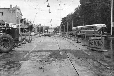Photograph - Black & White Photograph/s, Melbourne & Metropolitan Tramways Board (MMTB), early 1955