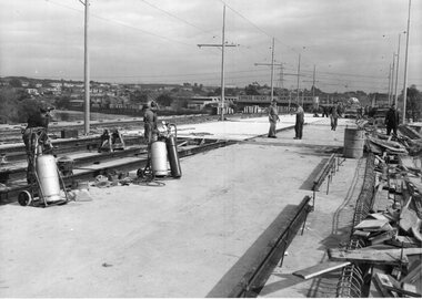 Photograph - Set of 3 Black & White Photograph/s, Melbourne & Metropolitan Tramways Board (MMTB), 1954