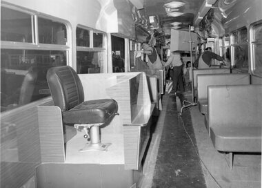 Photograph - Set of 2 Black & White Photograph/s, Melbourne & Metropolitan Tramways Board (MMTB), c1973