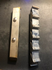 Steel ticket holder