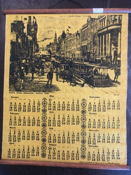Illustration - Art work - Collins St cable tram