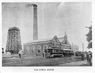 Photograph - Black & White Photograph/s, The North Melbourne & Essendon Tramways and Lighting Co. Ltd (NMETL), 1906
