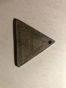 Functional object - Badge, Prahran & Malvern Tramway Trust (PMTT), 1910's