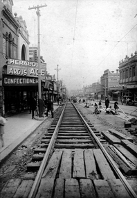 Sydney Road, Coburg, looking south from near Bell St