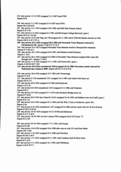 "List of Melbourne Trams - MMTB W, W1, W2 and SW2 class"