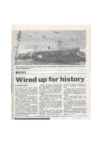 "Wired up for history"