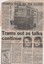 "History back on the tracks", "Trams out as talks continue"