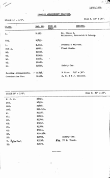 "Tramcar Arrangement Drawings"