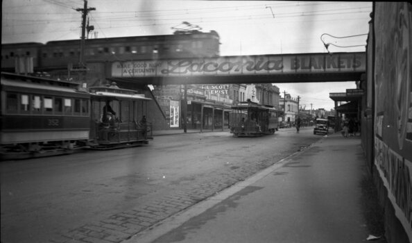 Cable trams - Johnston St Collingwood.