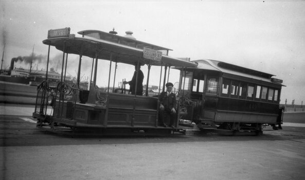 Cable tram at Port Melbourne