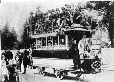 Julien battery tram trials