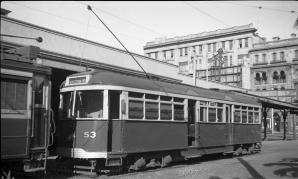 VR tram 53 at St Kilda station.