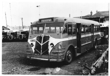 Photograph - Black & White Photograph/s, Public Transport Corporation (PTC), mid 1940's
