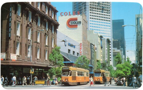 Bourke St Mall  Melbourne