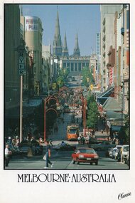 Bourke St Mall from Queen St