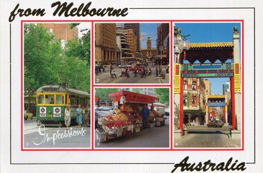 Four views of Melbourne including SW5 725