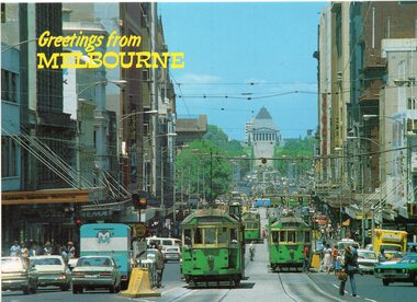 Swanston St to the Shrine of Remembrance